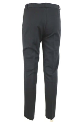 pantaloni donna NEW YORK 42 nero poliammide AN437 Nuovo