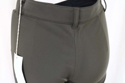 pantaloni donna STRENESSE 38 verde scuro poliestere AN374 Vendita