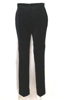 pantaloni donna MADE IN ITALY 46 nero cotone AN371 Promozione