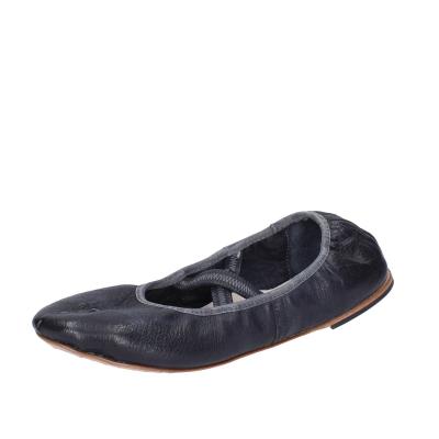 scarpe donna MOMA ballerine nero pelle BE528 Qualità Garantita