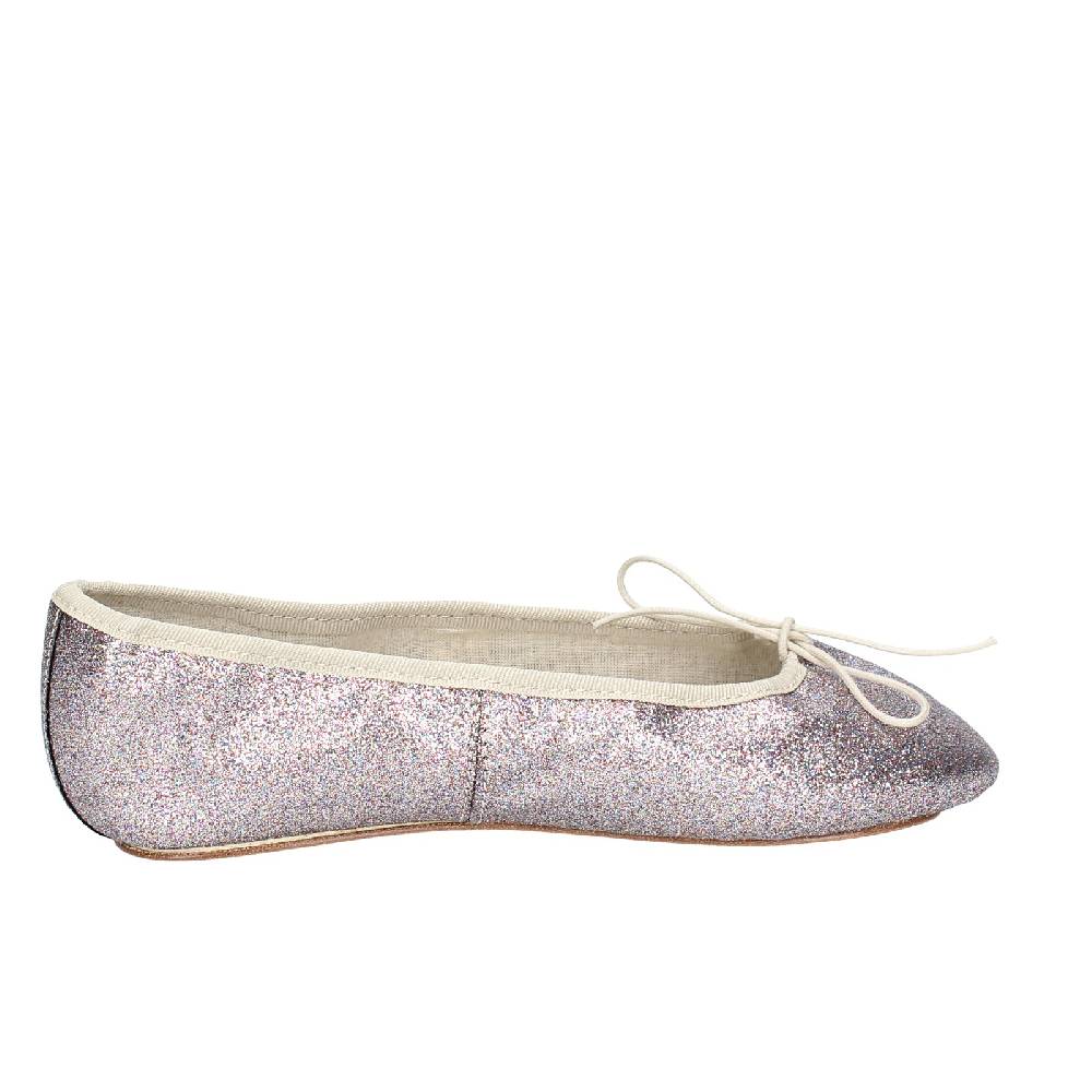 scarpe donna ANNIEL ballerine viola glitter argento EX284 Promozione Limitata