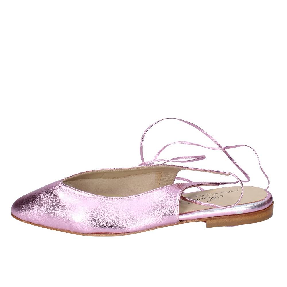 scarpe donna ANNIEL ballerine rosa pelle EX245 Shopping Online