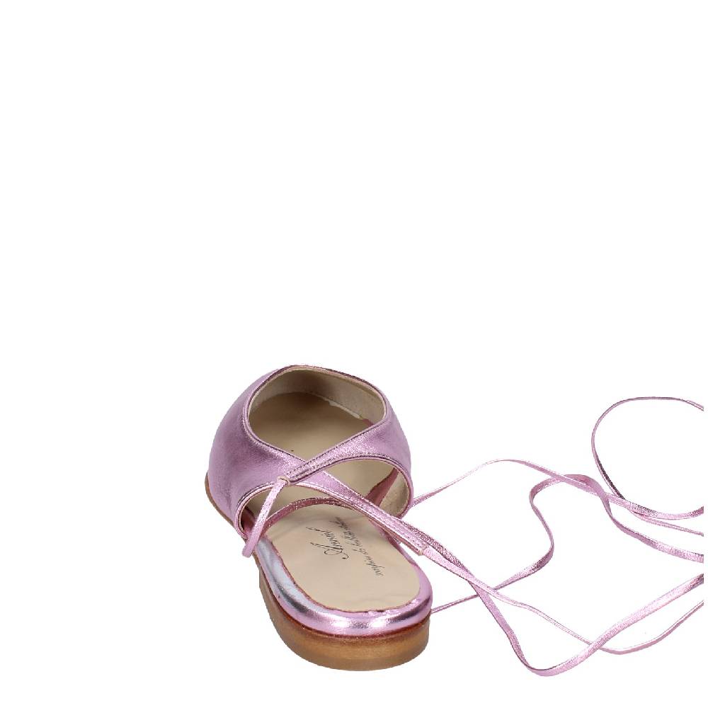 scarpe donna ANNIEL ballerine rosa pelle EX245 Shopping Online