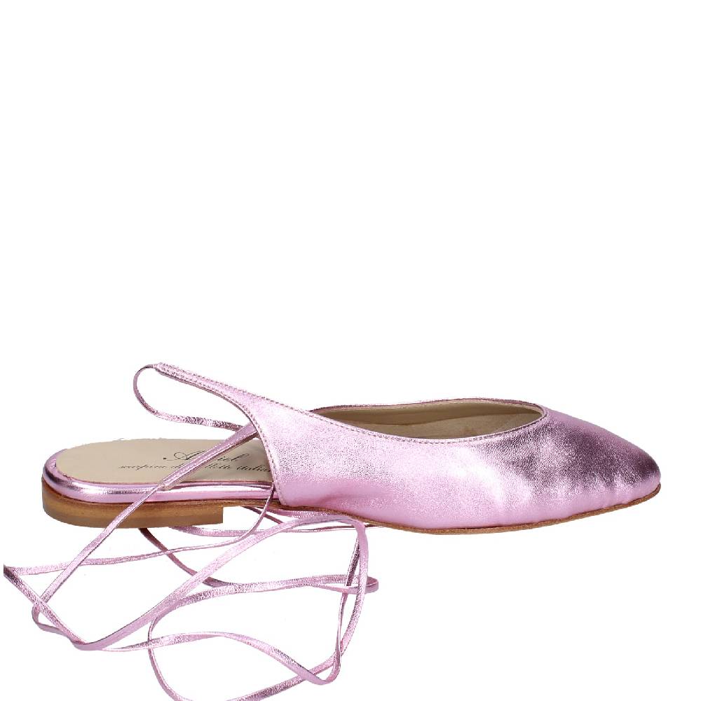 scarpe donna ANNIEL ballerine rosa pelle EX245 Shopping Online
