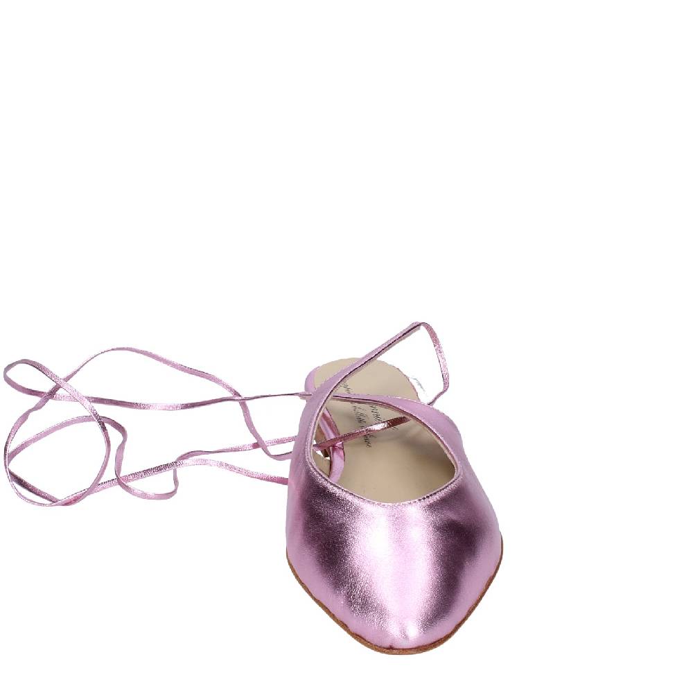 scarpe donna ANNIEL ballerine rosa pelle EX245 Shopping Online