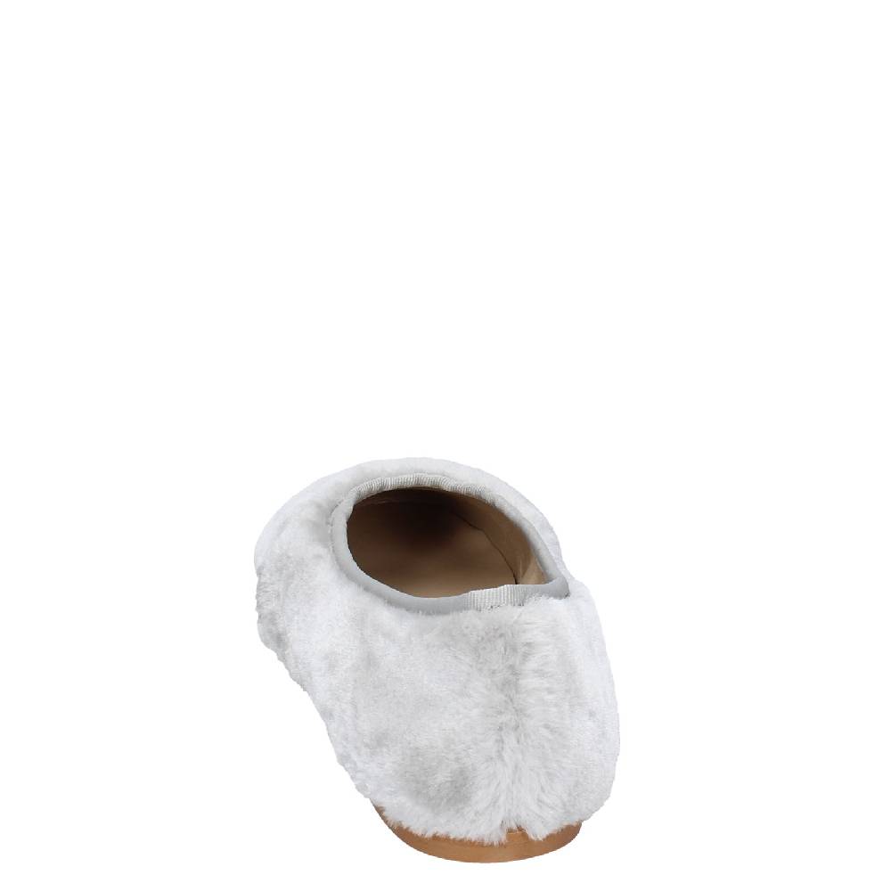 scarpe donna ANNIEL ballerine grigio tessuto EX283 Affare Del Giorno