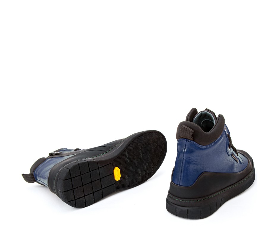 Pakerson STIVALETTO APUANE PELLE BLU NAVY Negozi Online