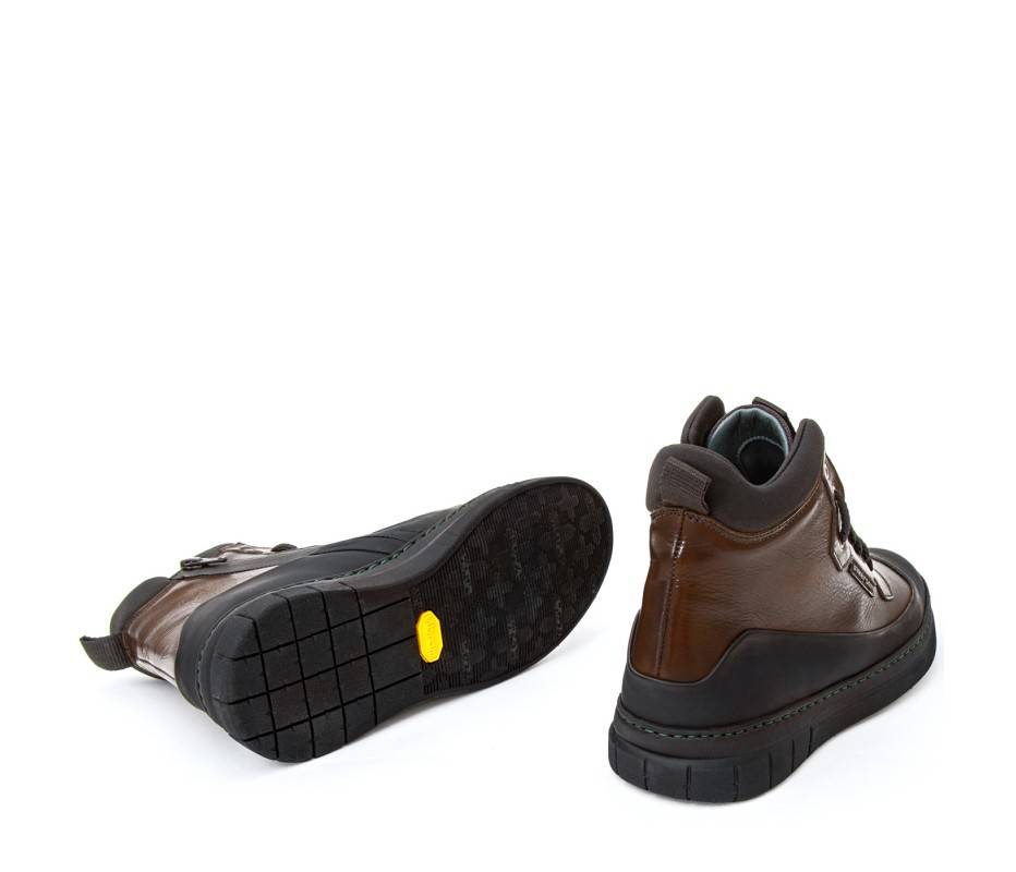 Pakerson STIVALETTO APUANE PELLE CIOCCOLATO Convenienza