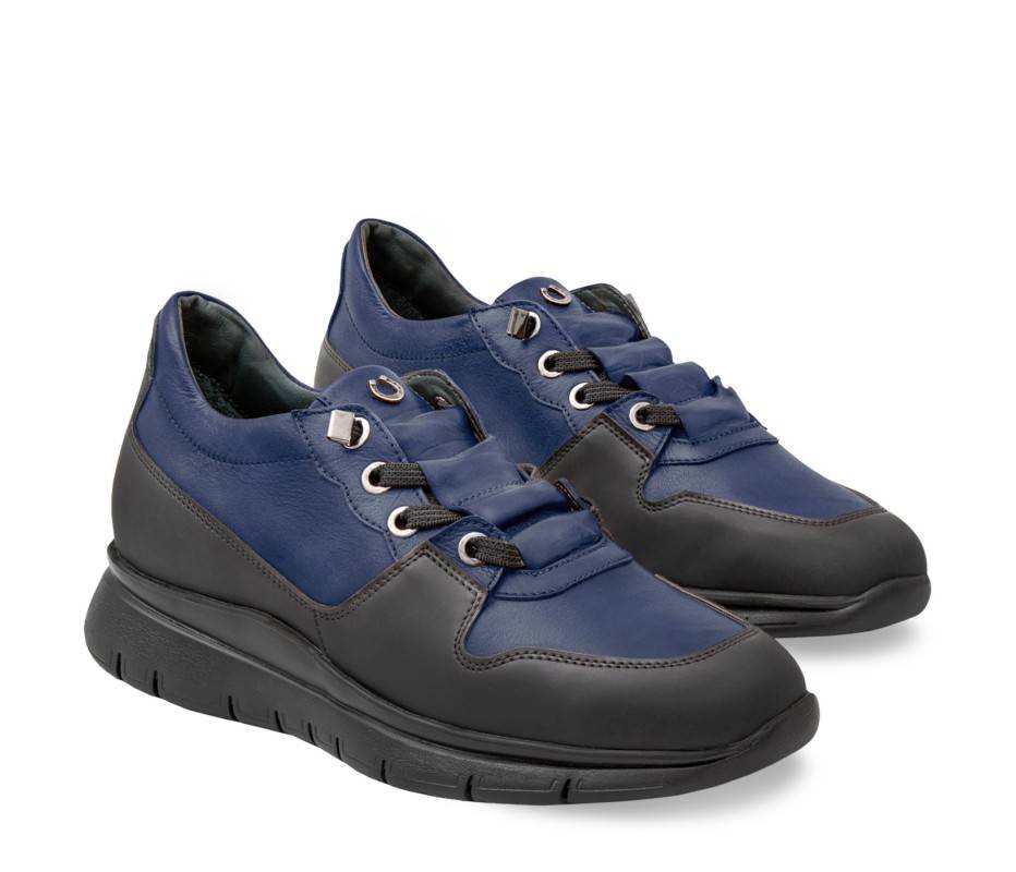 Pakerson SNEAKER AMIATA PELLE BLU NAVY I Più Venduti