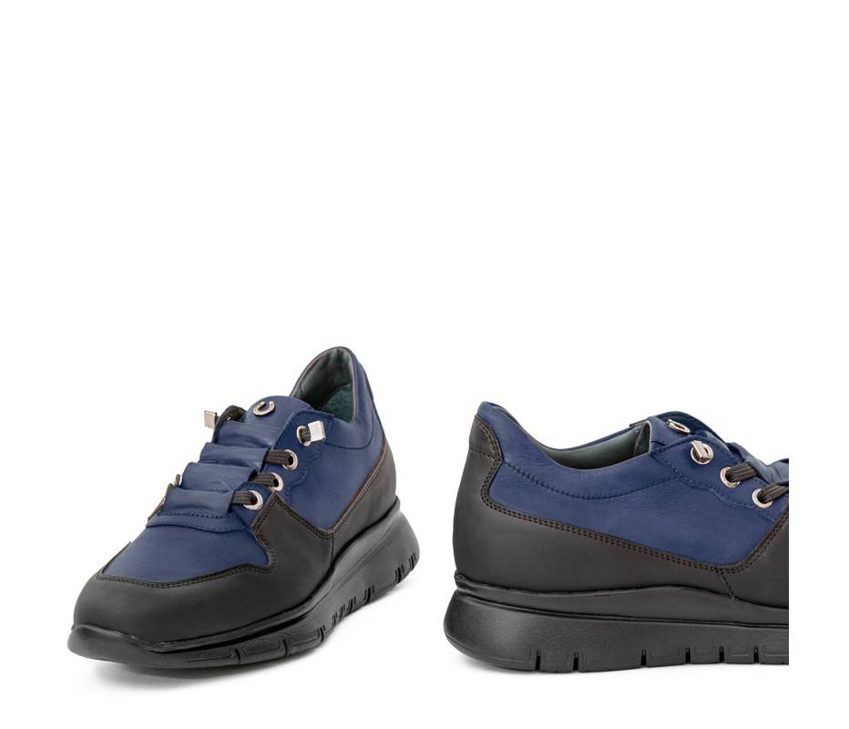 Pakerson SNEAKER AMIATA PELLE BLU NAVY I Più Venduti