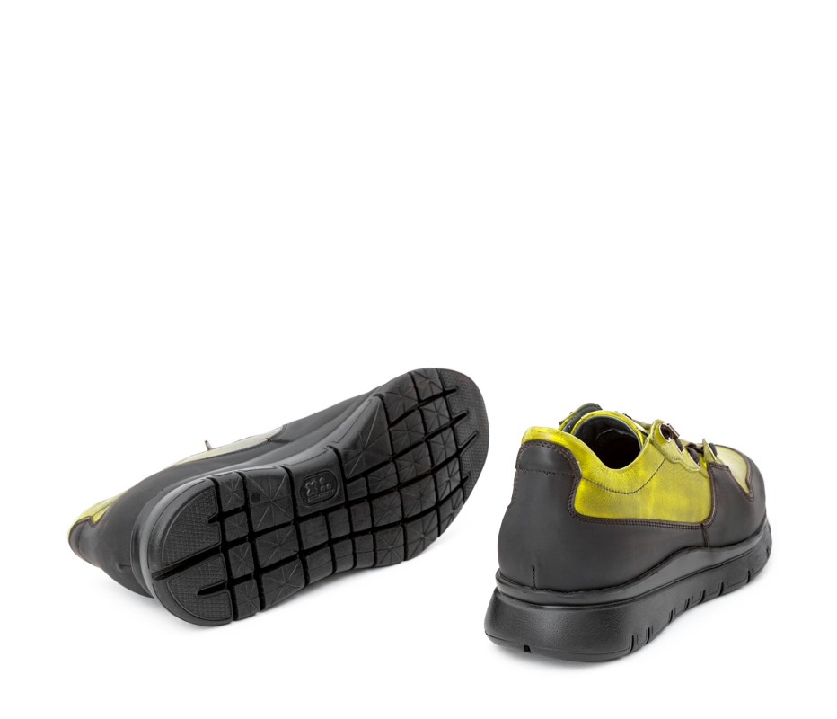 Pakerson SNEAKER AMIATA PELLE VERDE PISTACCHIO Negozio