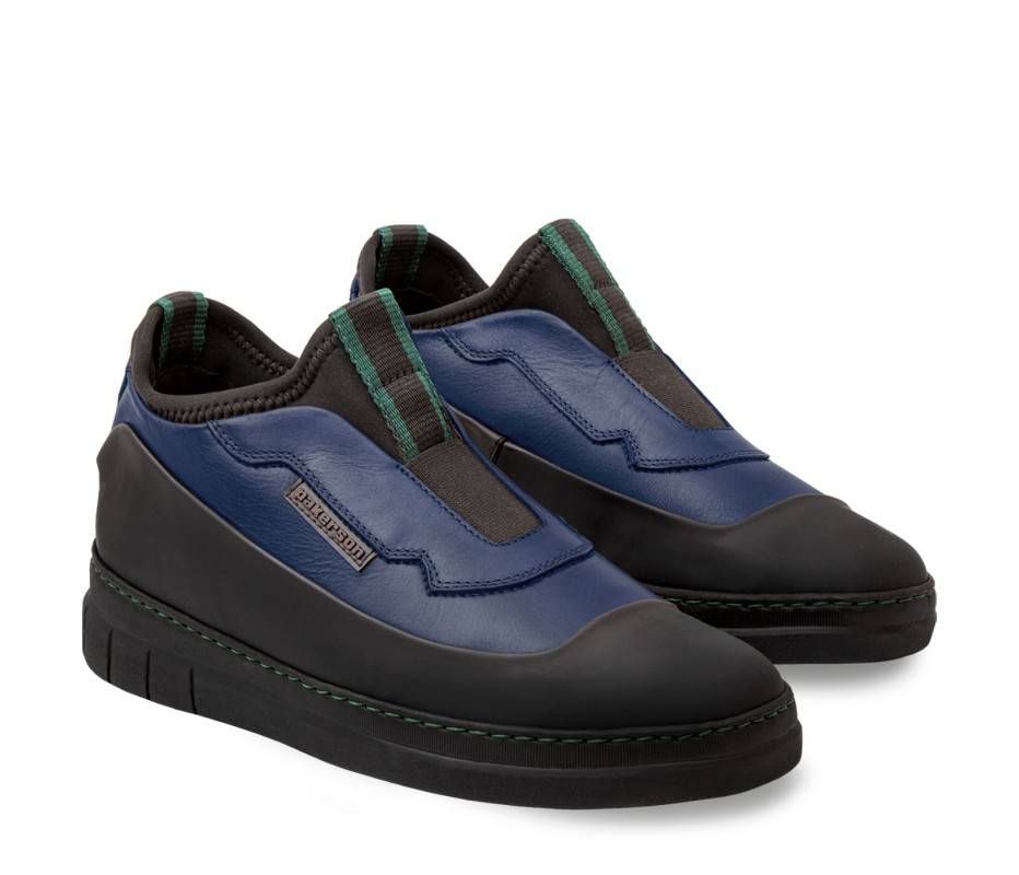 Pakerson SCARPA ABETONE PELLE BLU NAVY Promozione