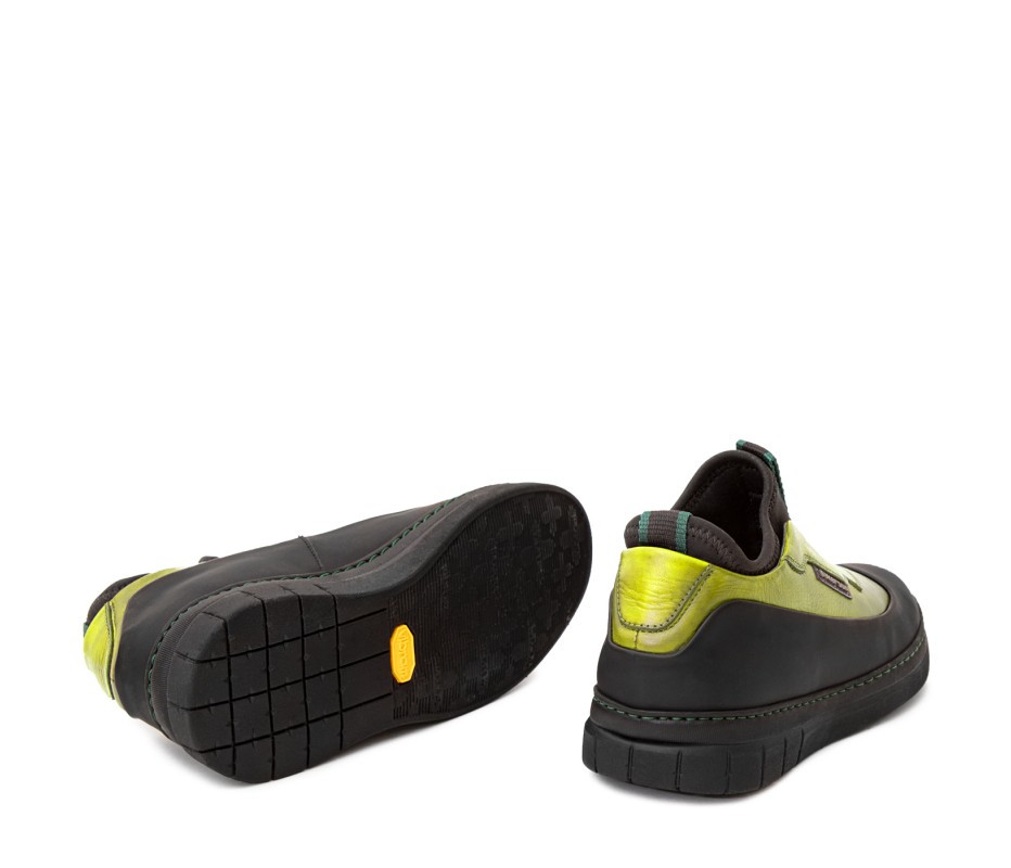 Pakerson SCARPA ABETONE PELLE VERDE PISTACCHIO Pezzi Unici