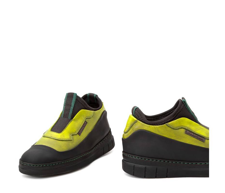 Pakerson SCARPA ABETONE PELLE VERDE PISTACCHIO Pezzi Unici