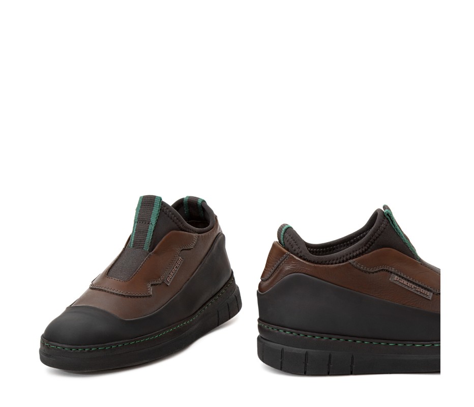 Pakerson SCARPA ABETONE PELLE CIOCCOLATO Qualità Garantita