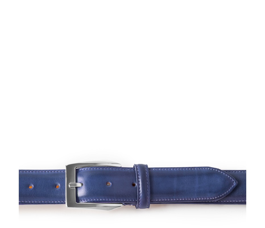 Pakerson FIBBIA CALCI PELLE BLU NAVY Offerta