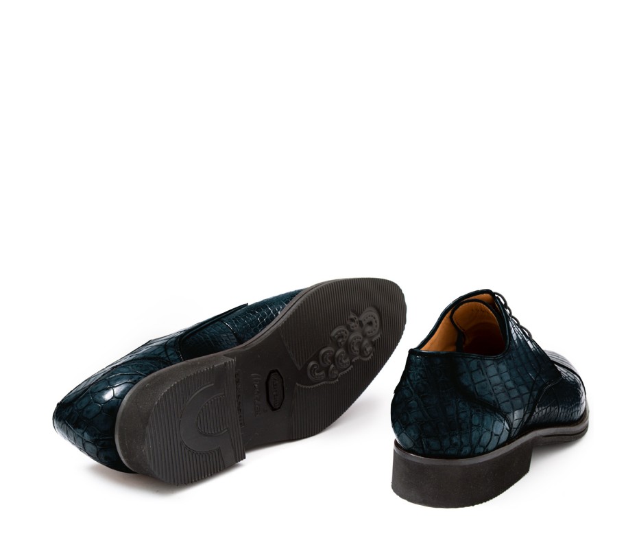 Pakerson DERBY FIRENZE ALLIGATORE BLU ISLAND Economico