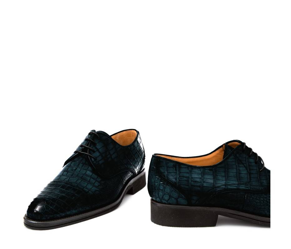 Pakerson DERBY FIRENZE ALLIGATORE BLU ISLAND Economico