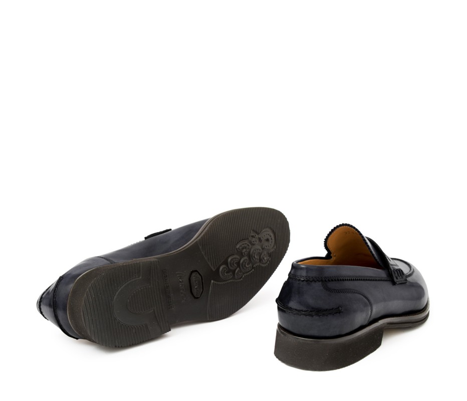 Pakerson MOCASSINO LUCCA PELLE GRIGIO STONE Outlet