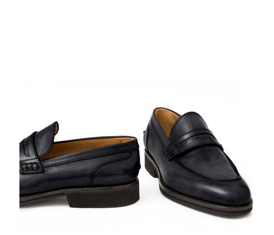 Pakerson MOCASSINO LUCCA PELLE GRIGIO STONE Outlet