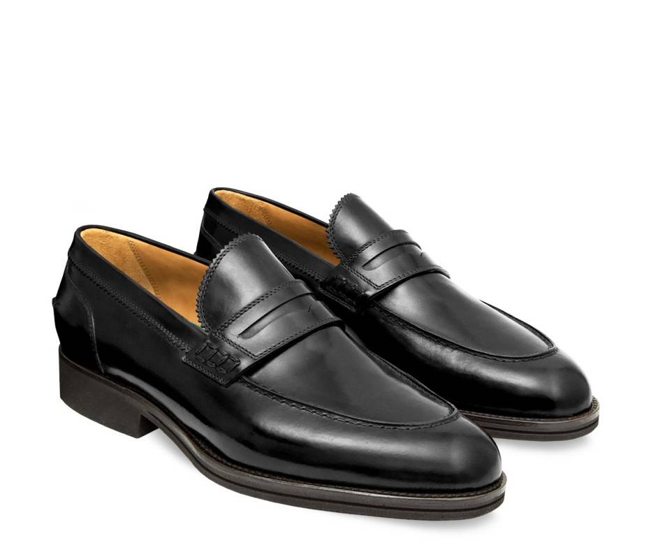 Pakerson MOCASSINO LUCCA PELLE NERA Hotsell