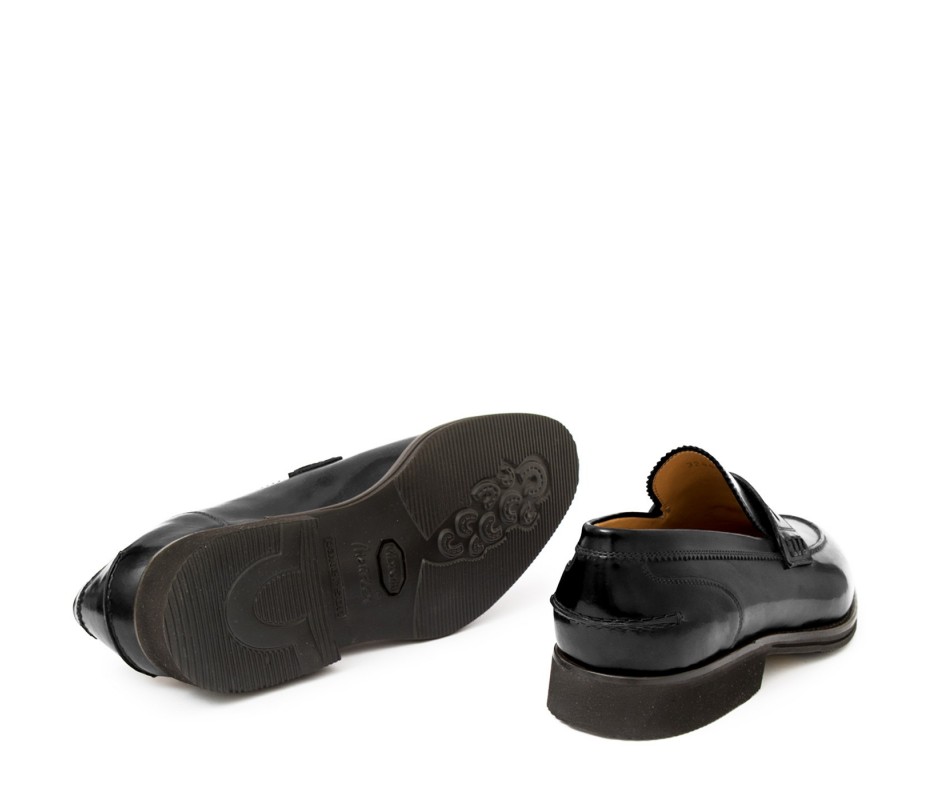 Pakerson MOCASSINO LUCCA PELLE NERA Hotsell