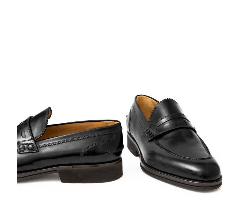 Pakerson MOCASSINO LUCCA PELLE NERA Hotsell