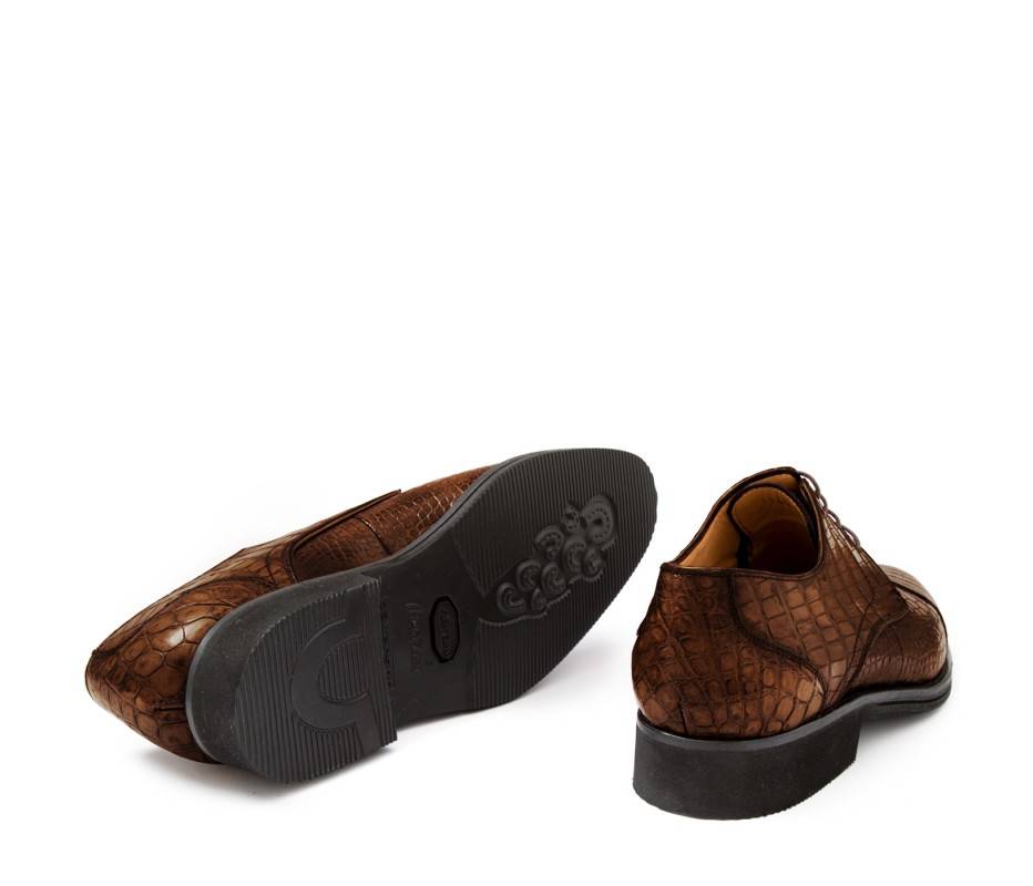 Pakerson DERBY FIRENZE ALLIGATORE MARRONE TIMBER Italia