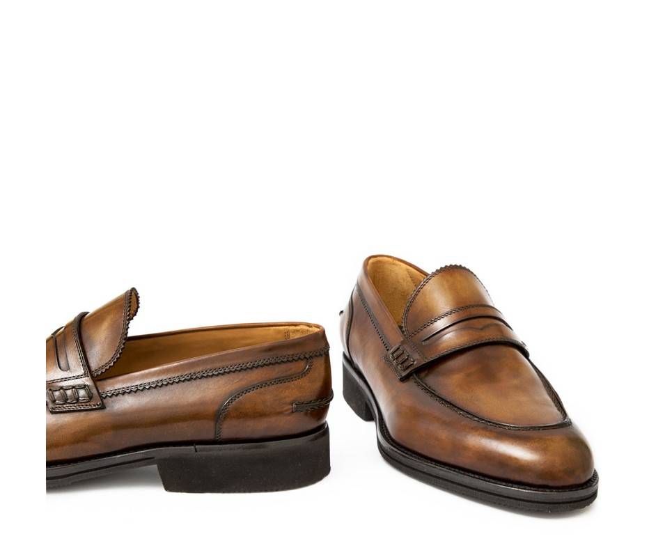 Pakerson MOCASSINO LUCCA PELLE MARRONE TIMBER 2025