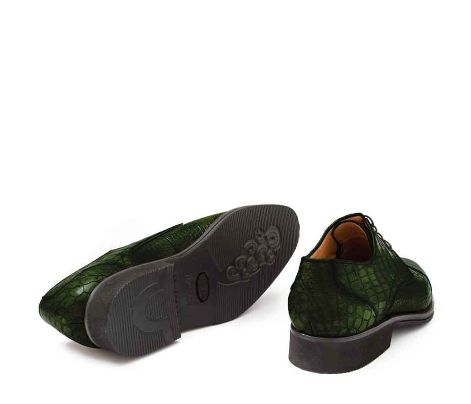Pakerson DERBY FIRENZE ALLIGATORE VERDE TARTARUGA Acquista Ora