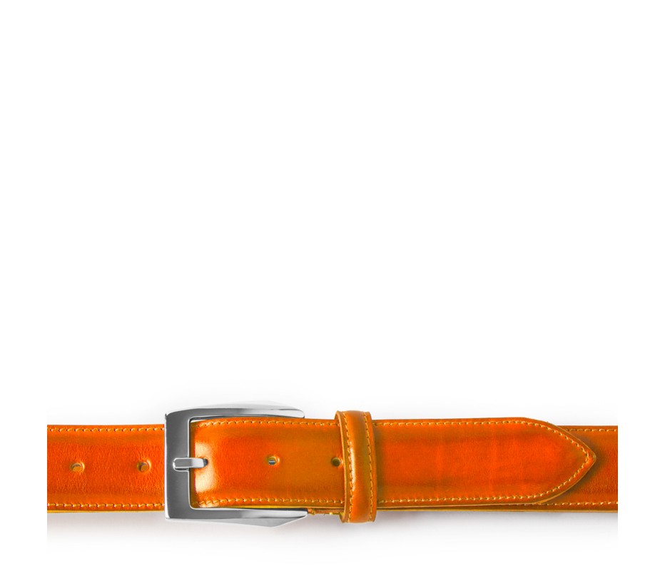 Pakerson FIBBIA CALCI PELLE ARANCIO Fino Al -60%