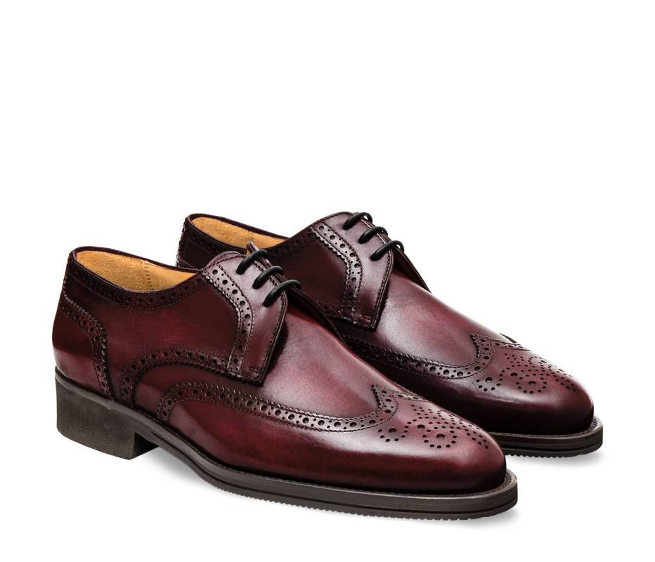 Pakerson DERBY PISA PELLE BORDEAUX VINO Promozione Limitata