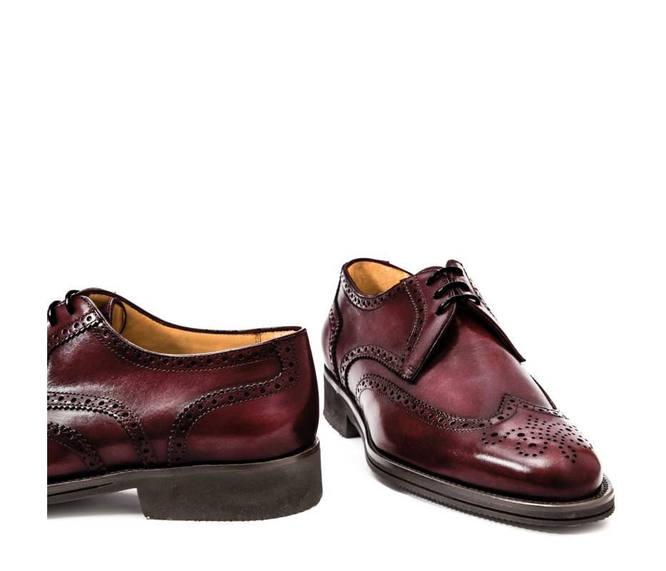 Pakerson DERBY PISA PELLE BORDEAUX VINO Promozione Limitata