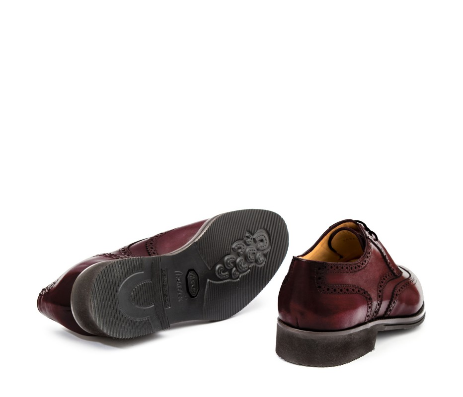 Pakerson DERBY PISA PELLE BORDEAUX VINO Promozione Limitata