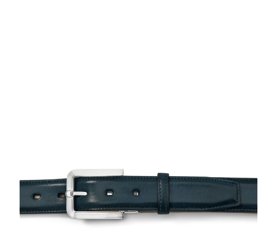 Pakerson FIBBIA FIESOLE PELLE BLU ISLAND Discount Store per i nuovi prodotti