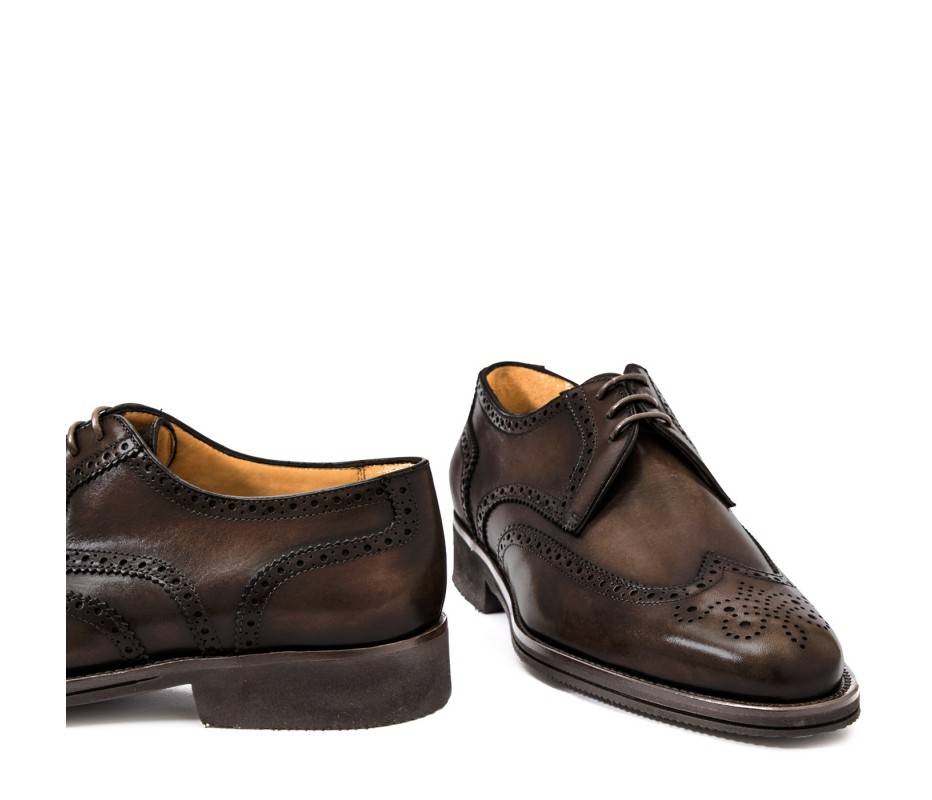 Pakerson DERBY PISA PELLE MARRONE CAFFÈ Shopping Online