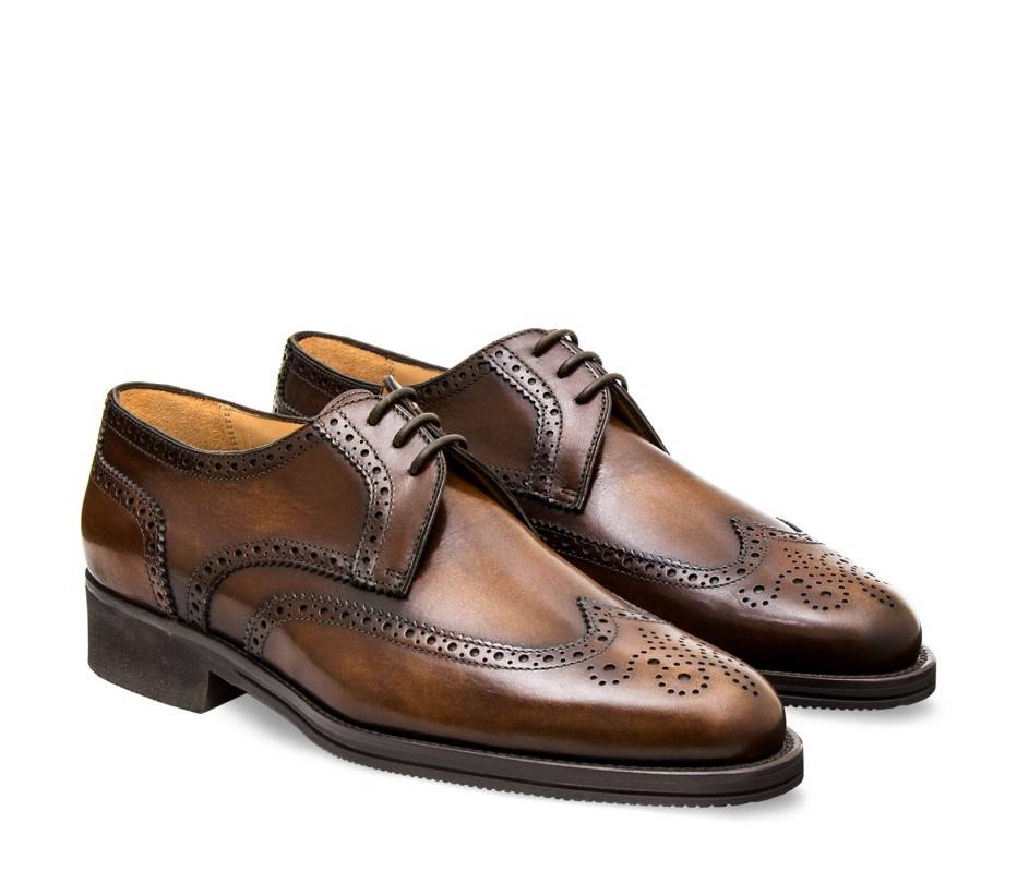 Pakerson DERBY PISA PELLE MARRONE TIMBER Sottocosto