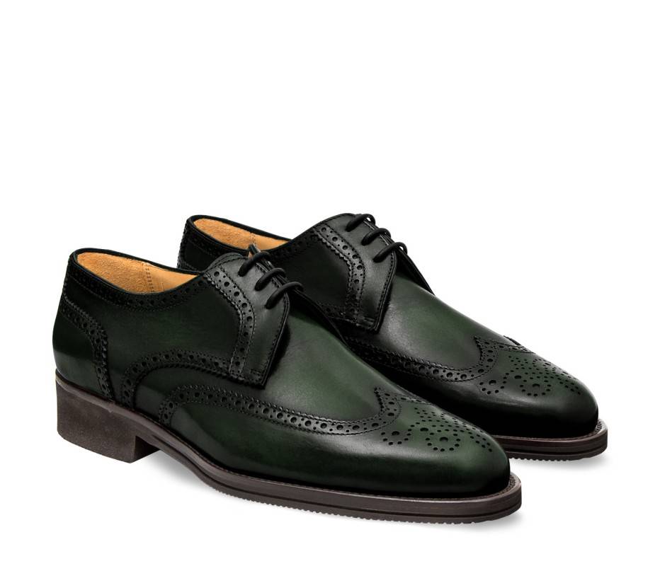 Pakerson DERBY PISA PELLE VERDE TARTARUGA Outlet