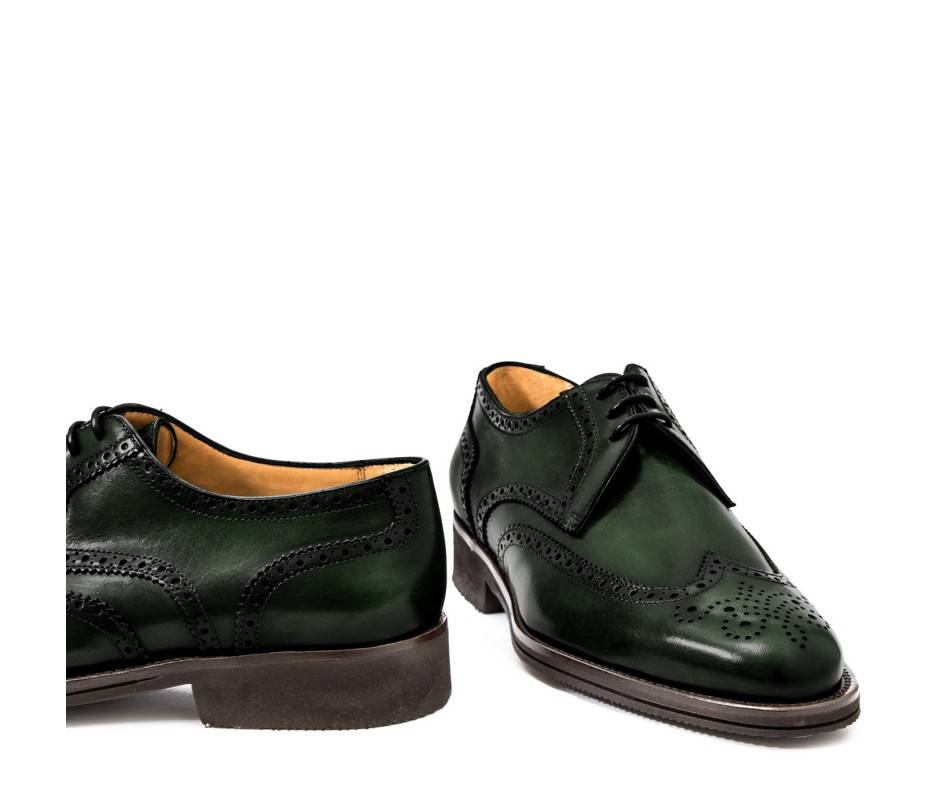 Pakerson DERBY PISA PELLE VERDE TARTARUGA Outlet