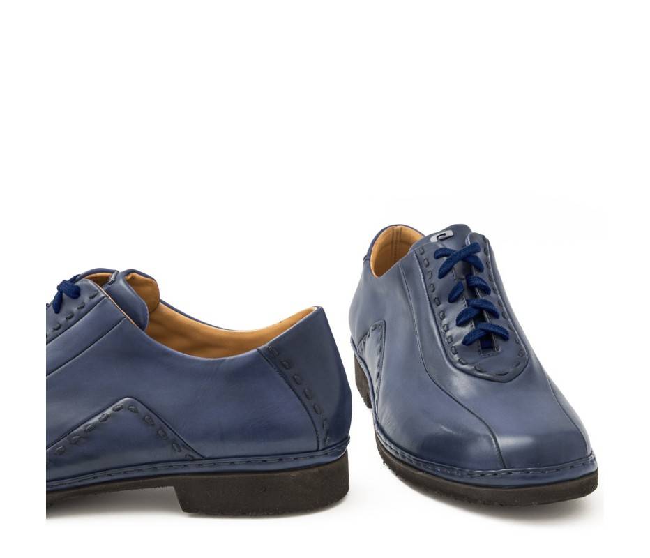 Pakerson DERBY BOLGHERI PELLE BLU NAVY 2025