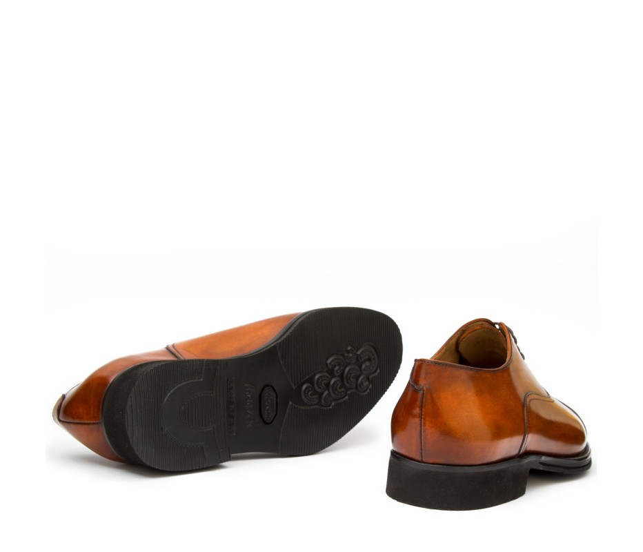 Pakerson FRANCESINA VINCI PELLE MARRONE WOOD Nuovo