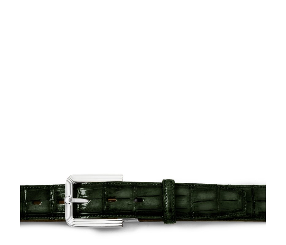 Pakerson FIBBIA FIESOLE ALLIGATORE VERDE TARTARUGA Fino Al -60%