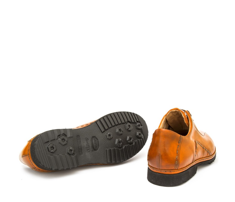 Pakerson DERBY BOLGHERI PELLE ARANCIO Prezzo Ridotto