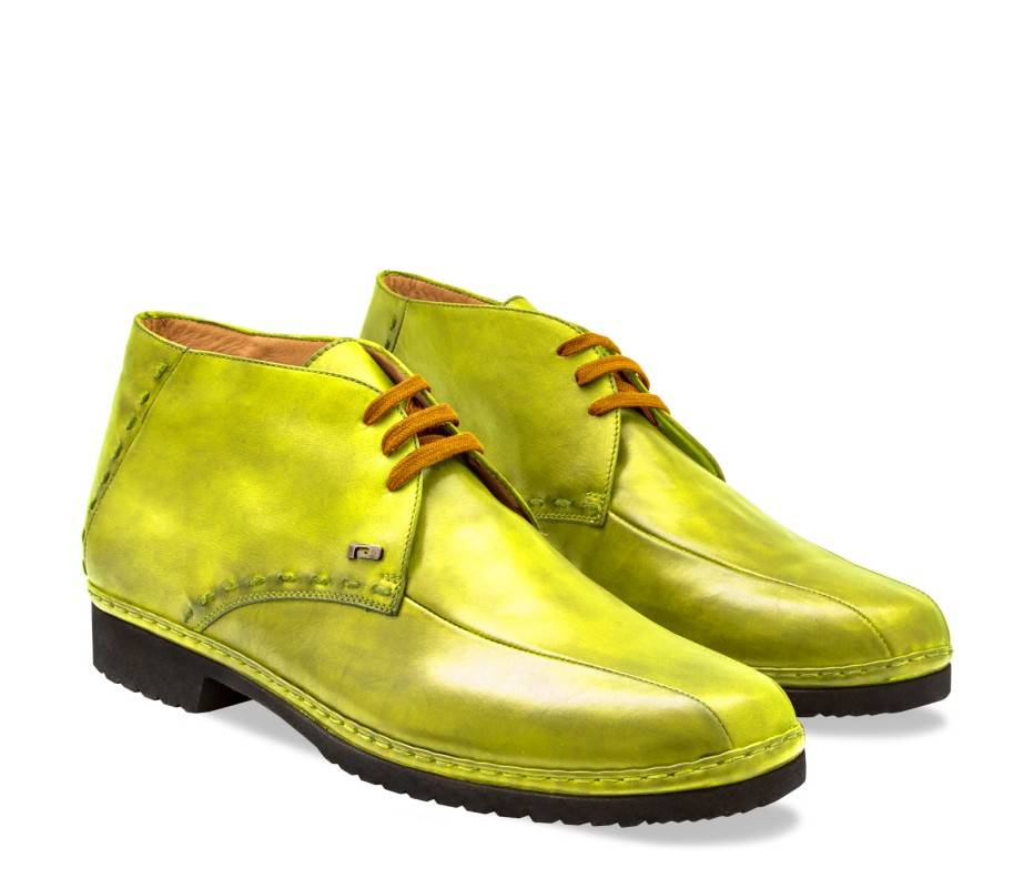 Pakerson POLACCHINO GREVE PELLE VERDE PISTACCHIO Presa