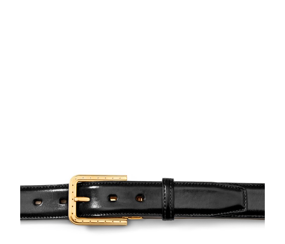 Pakerson FIBBIA RIPA PELLE NERA Sconto