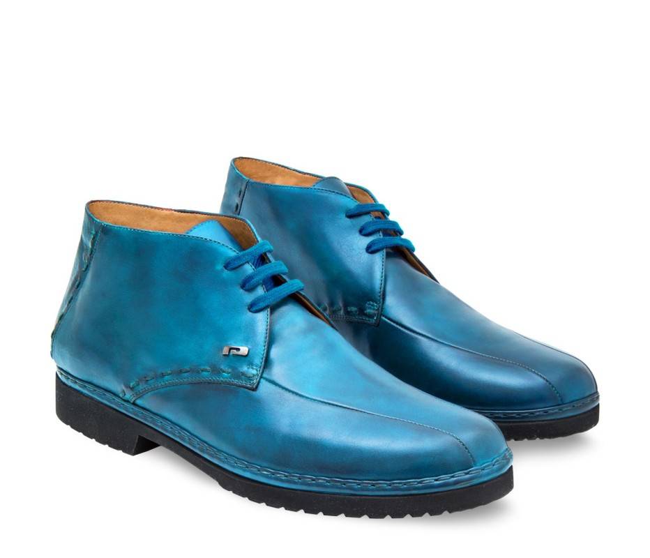 Pakerson POLACCHINO GREVE PELLE AZZURRO CIELO Offerta