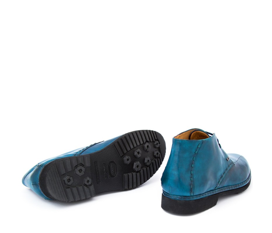 Pakerson POLACCHINO GREVE PELLE AZZURRO CIELO Offerta