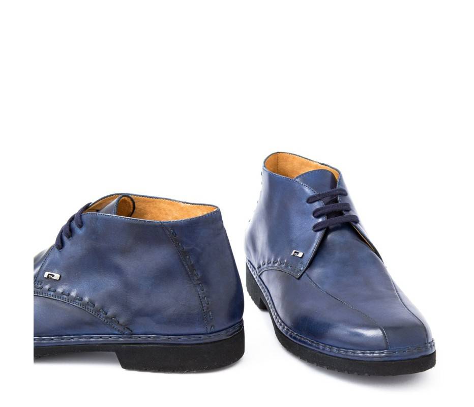 Pakerson POLACCHINO GREVE PELLE BLU NAVY Online
