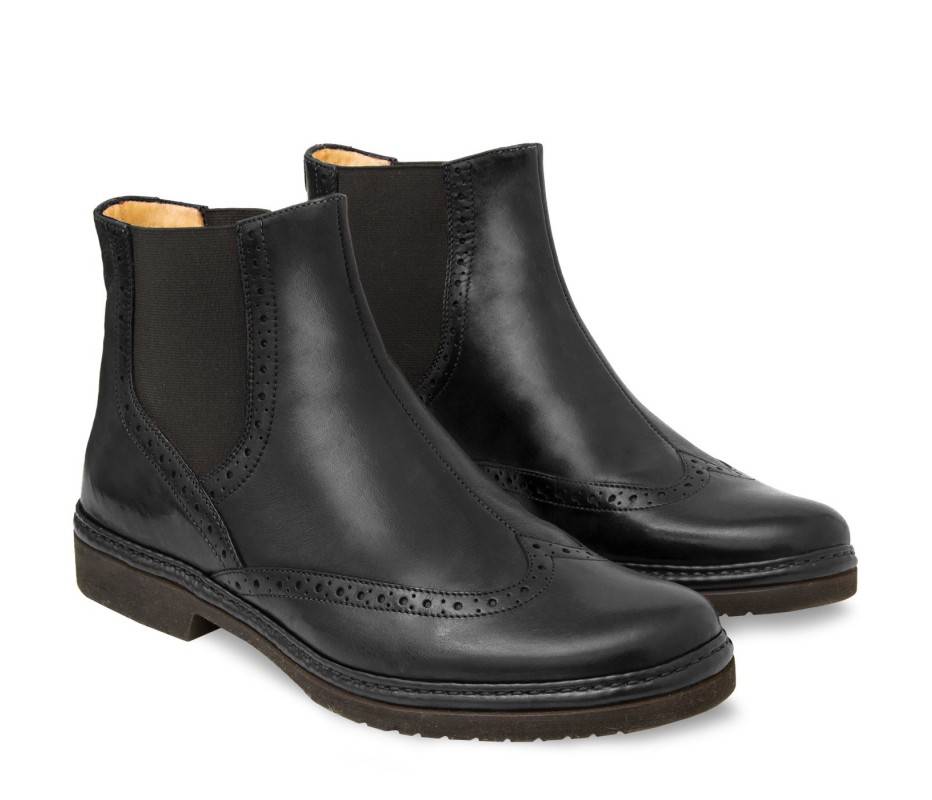 Pakerson STIVALETTO COLLODI PELLE NERA Vendita