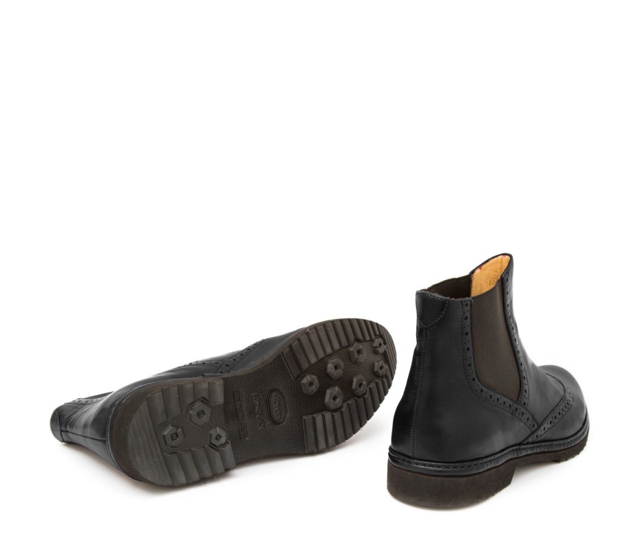Pakerson STIVALETTO COLLODI PELLE NERA Vendita